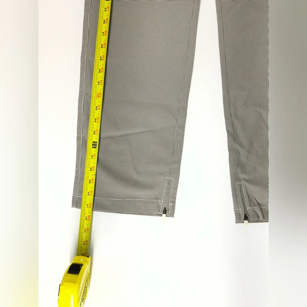 Bonobos Golf Mens Stone Minicheck‎ Straight Leg Pants Size 34 x 32